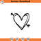 SVG757-Doodle Heart svg, Arrow Heart Svg, Drawn Heart svg, Valentine's Day svg, Valentine's Day, Valentine's Day Shirt, Valentine Svg, Heart svg.jpg