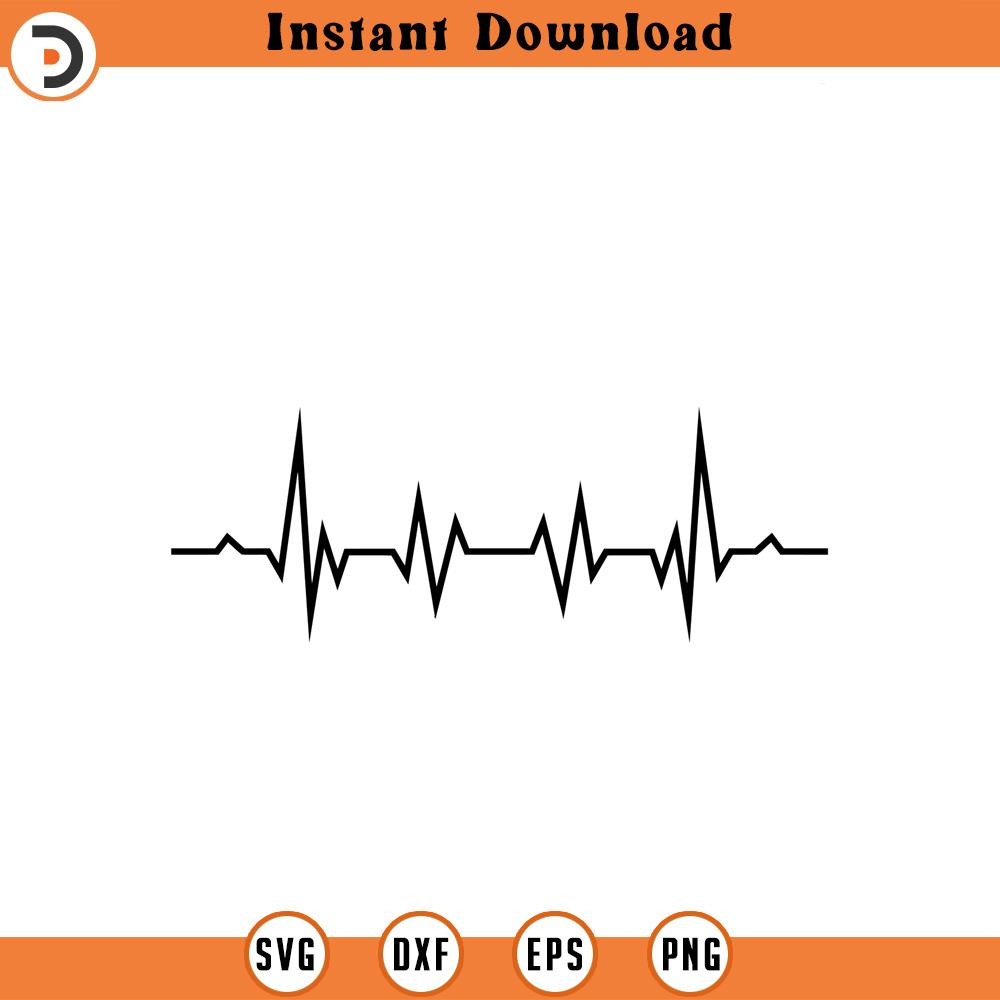 SVG820-Heart beat svg ,Ekg svg ,Heartbeat svg, Heartbeat clipart, Heartbeat line svg, Nurse life svg, Heartbeat pulse svg, Ekg svg file 1.jpg
