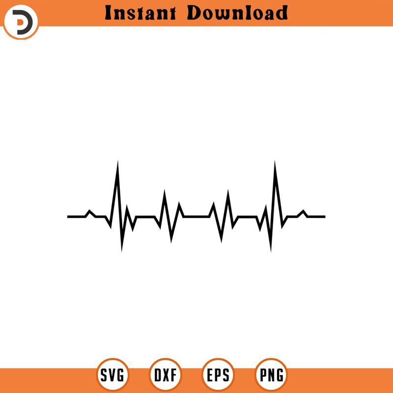 SVG820-Heart beat svg ,Ekg svg ,Heartbeat svg, Heartbeat clipart, Heartbeat line svg, Nurse life svg, Heartbeat pulse svg, Ekg svg file 1.jpg