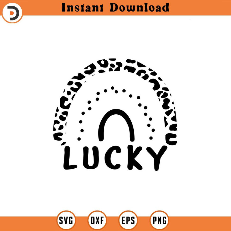 SVG908-Lucky Svg, St Patrick's Day Svg, St Patty's Day Svg, Lucky Rainbow Svg, Lucky Cut File, St Patrick's Day Shirt Svg, St Patrick's Day File.jpg