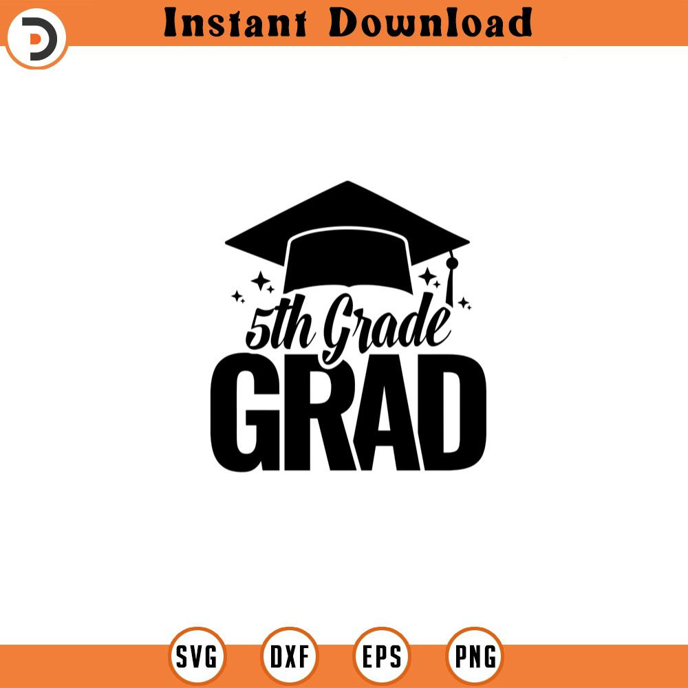 SVG1605246-5th Grade Grad svg End Of 5th Grade Final, Silhouette SVG Download.jpg