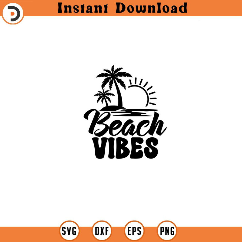 SVG16052428-Beach Vibes SVG Beach summer PNG Png Svgkg, Silhouette SVG Download.jpg