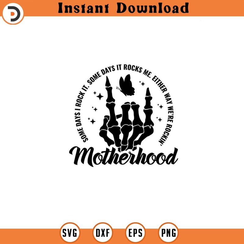 SVG160524158-Motherhood some day I rock it SVG trendy de, Silhouette SVG Download.jpg