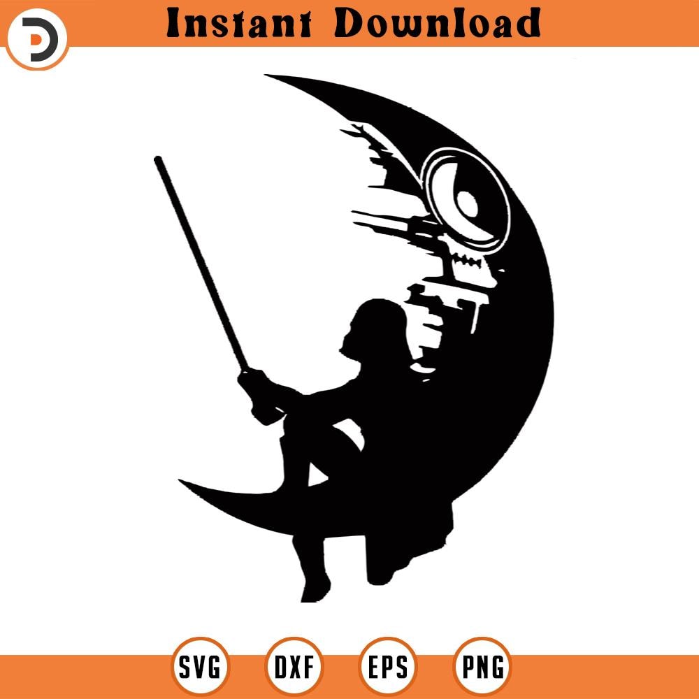 SVG15052455- Star Wars Moon SVG Silhouette, Cricut File.jpg