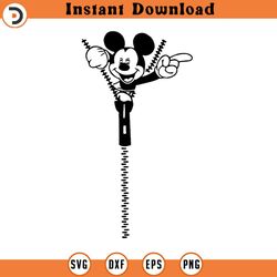 mickey svg silhouette, cricut file 1