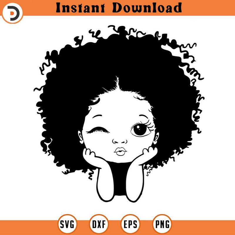 SVG150524107- Afro Girl SVG Bundle, Peekaboo Girl SVG, Black Girl Messy Bun, Black History SVG Silhouette, Cricut File.jpg