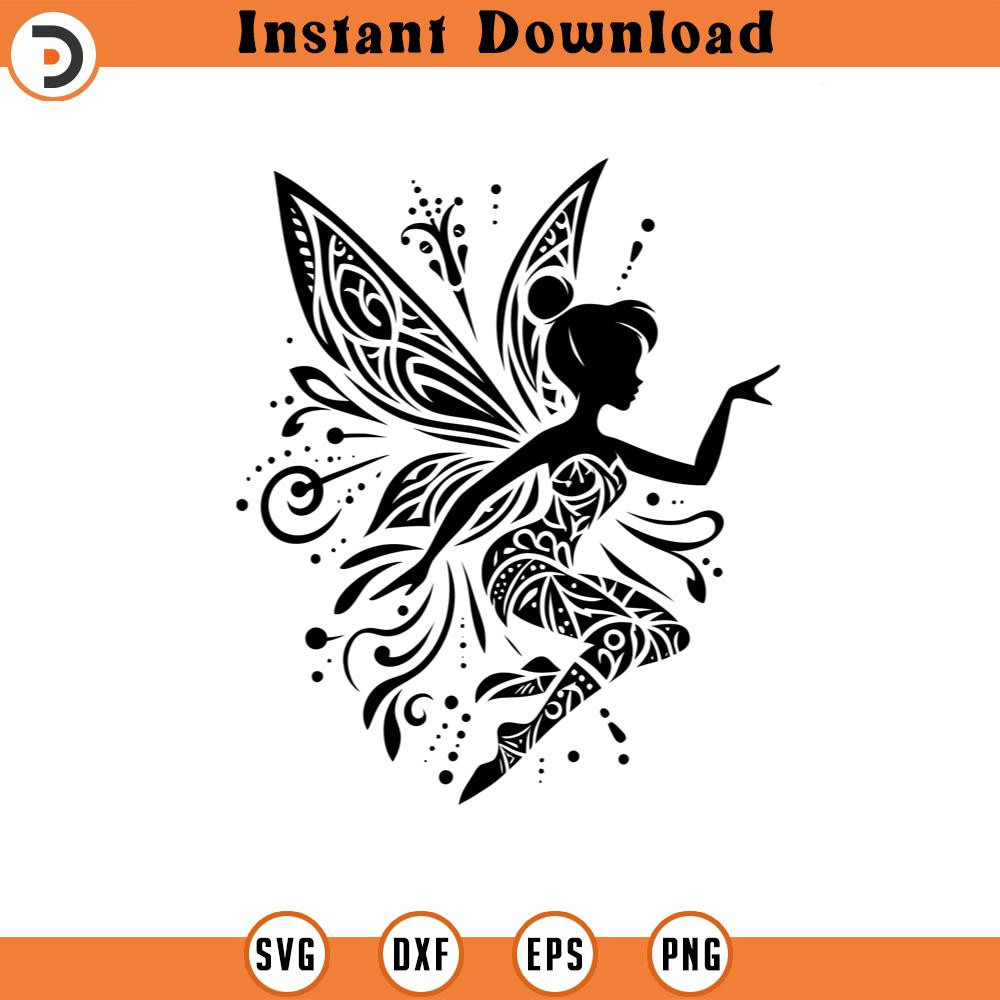 SVG150524116- Tinker Bell Disney Princess SVG Silhouette, Cricut File.jpg