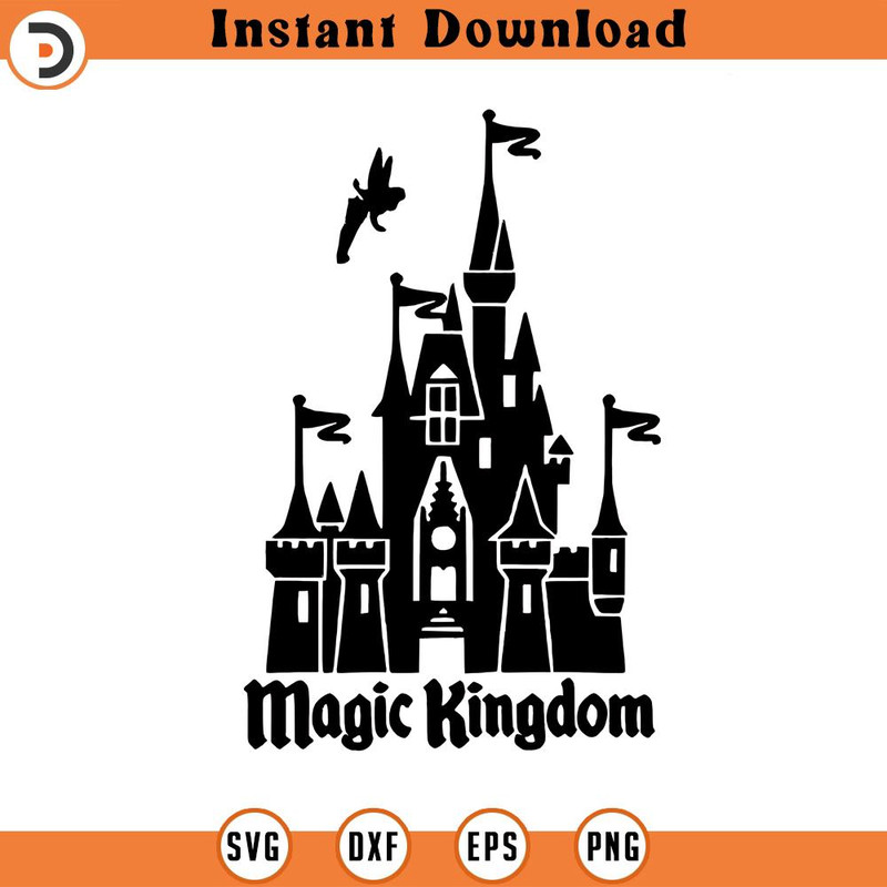 SVG150524136- Magic Kingdom SVG Silhouette, Cricut File.jpg