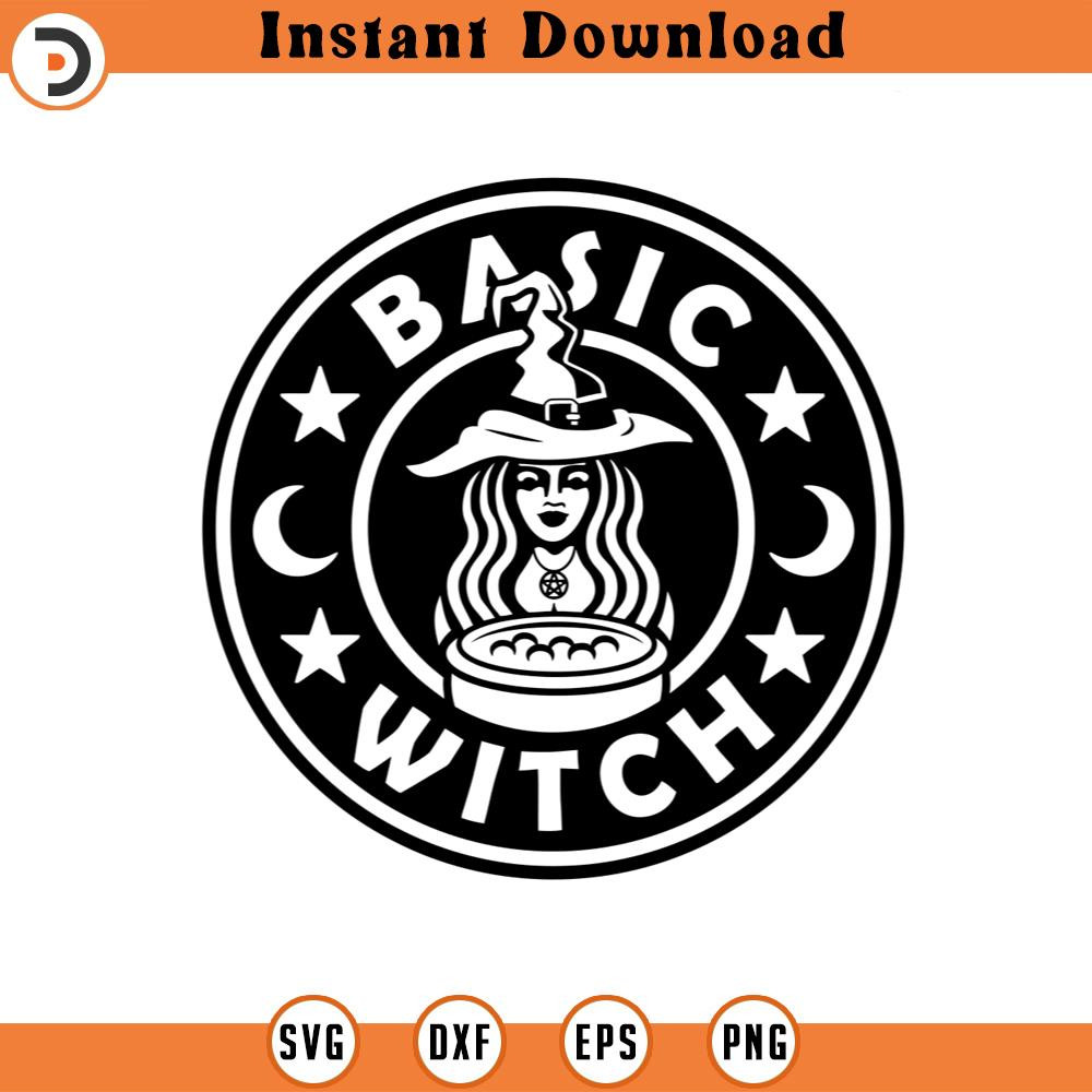 SVG150524163- Basic Witch SVG Silhouette, Cricut File.jpg