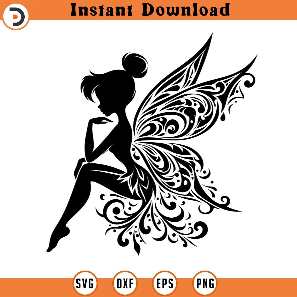 SVG150524172-Tinker Bell Disney Princess SVG Silhouette, Cricut File.jpg