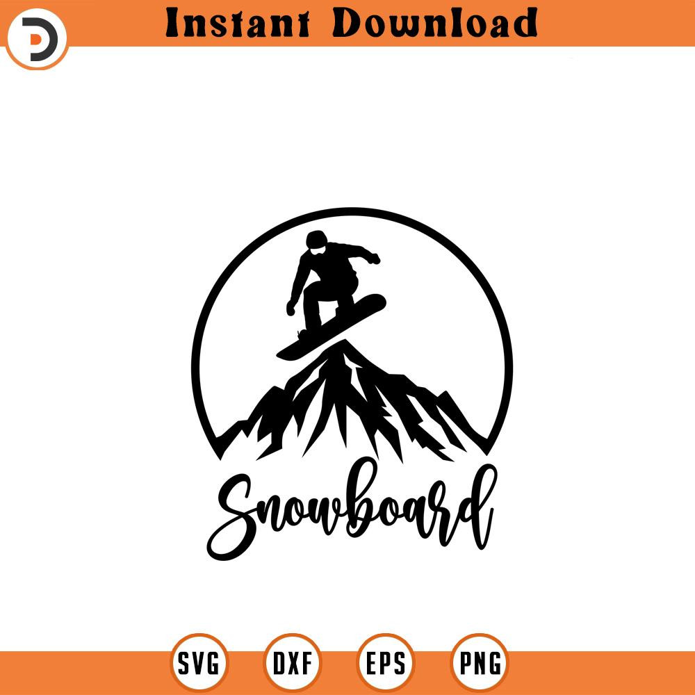 SVG21052490-Snowboard SVG file Mountain snowboarding SVG sno.jpg