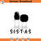 Sistas Girls Silhouette african svgblack woman friendsh PNG.jpg