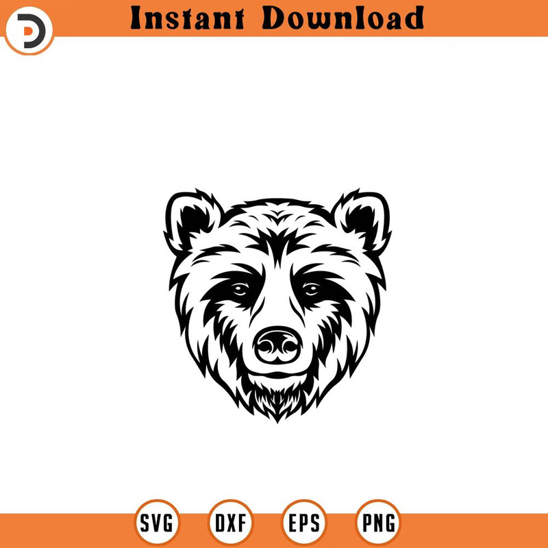 SVG210524201-Bear SVG Bear Roar SVG Grizzly Bear Svg B.jpg
