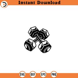 dumbbells svg barbells svg weight hand s