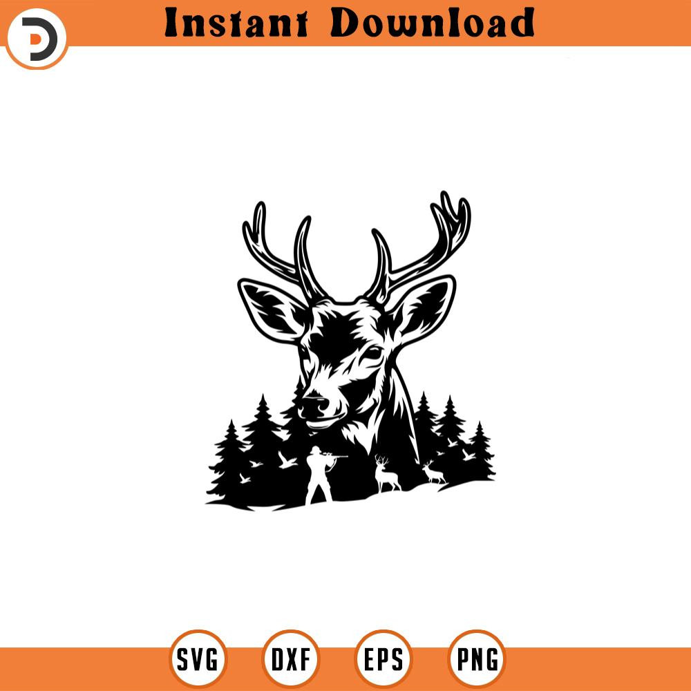 SVG210524404-Hunting Deer Svg Deer Hunter Svg Deer.jpg