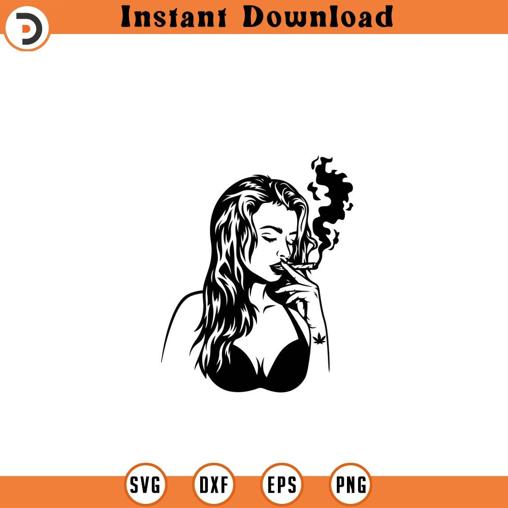 SVG210524507-Sexy Girl Smoking Weed Svg Girl Smoking Joint.jpg