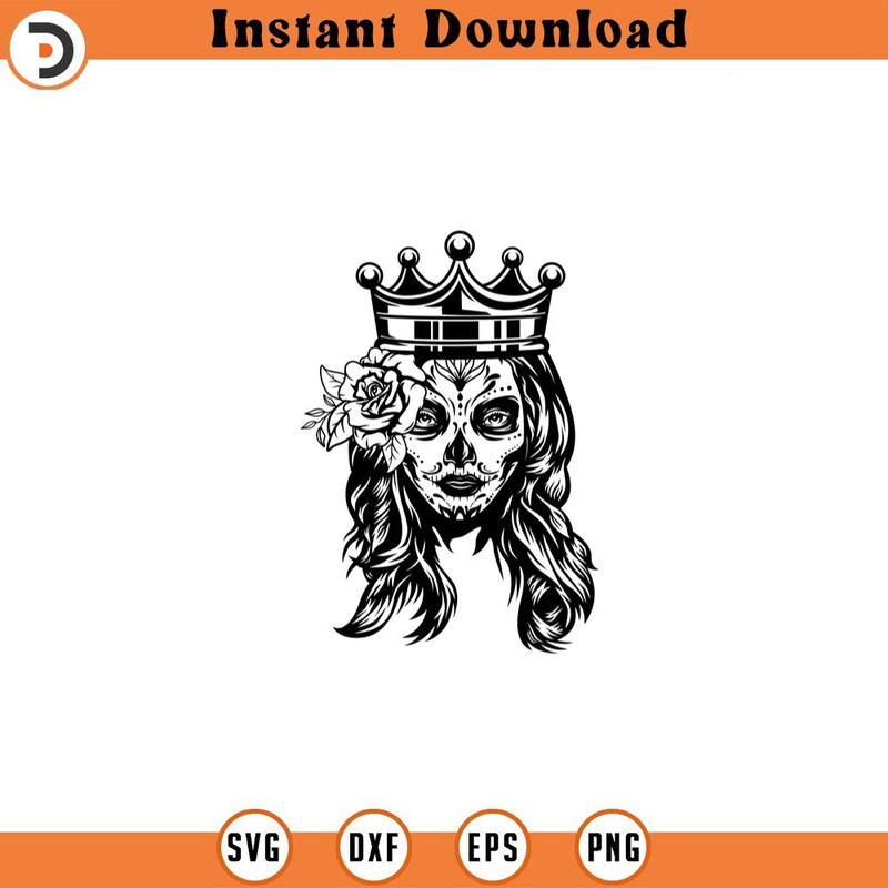 SVG210524552-Sugar Skull Girl SVG File Skull Girl Svg.jpg