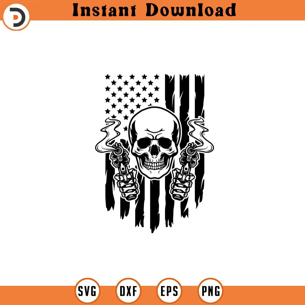 SVG210524655-US Skull with Pistol Svg Guns Svg.jpg