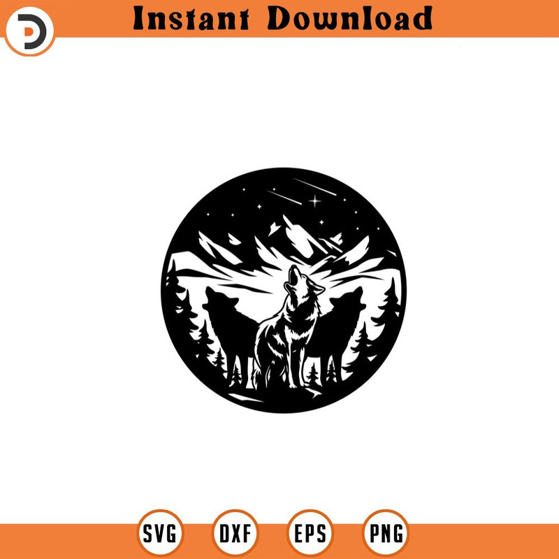 SVG210524689-Wolf Howl Svg Wolf Pack Svg Howling.jpg