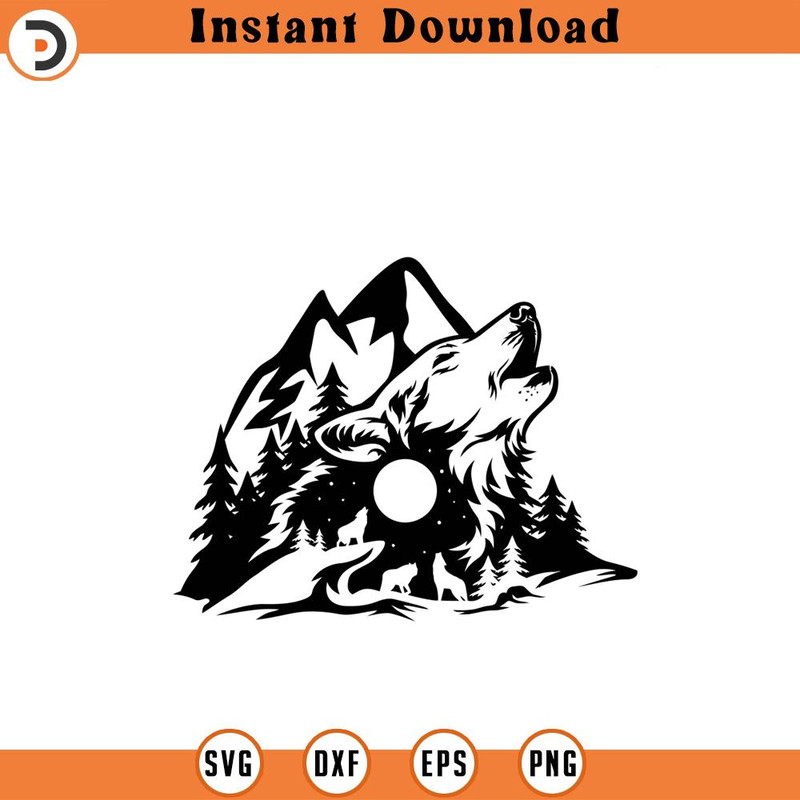 SVG210524691-Wolf Howling Svg Wolf Mountain Scene Svg Wolf.jpg