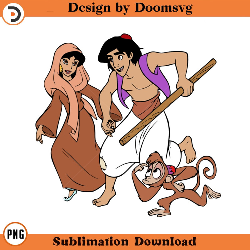 SH66-Aladdin Jasmine Abu Cartoon Clipart Download, PNG Download Cartoon Clipart Download, PNG Download.jpg