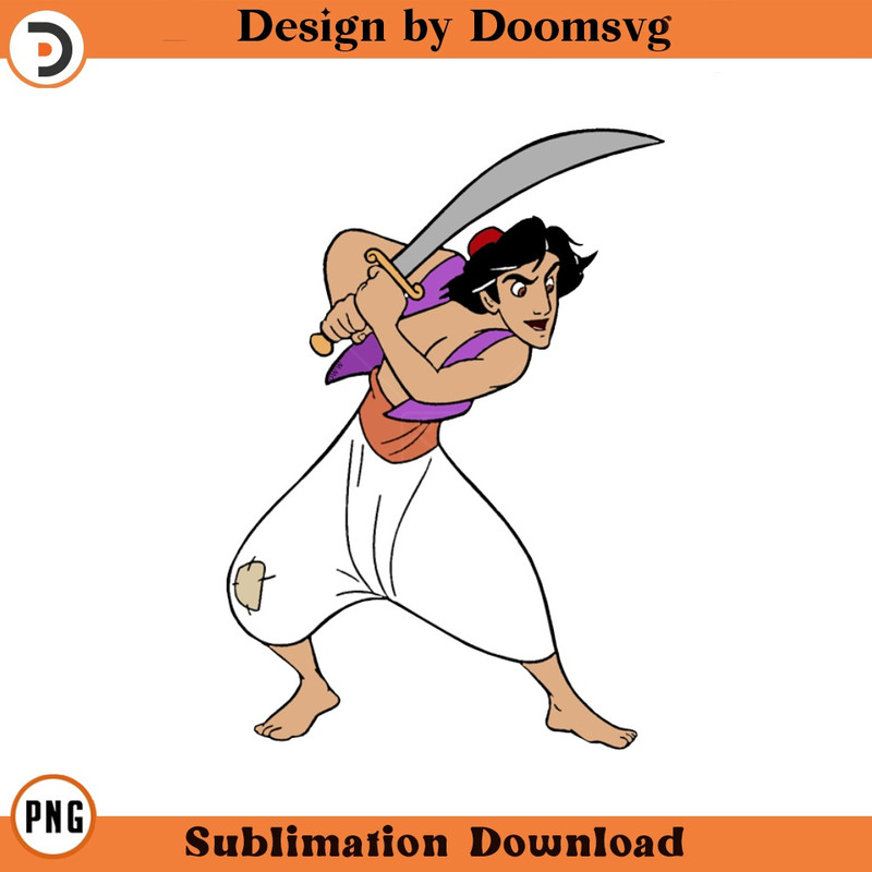 SH98-Aladdin Sword Cartoon Clipart Download, PNG Download Cartoon Clipart Download, PNG Download.jpg