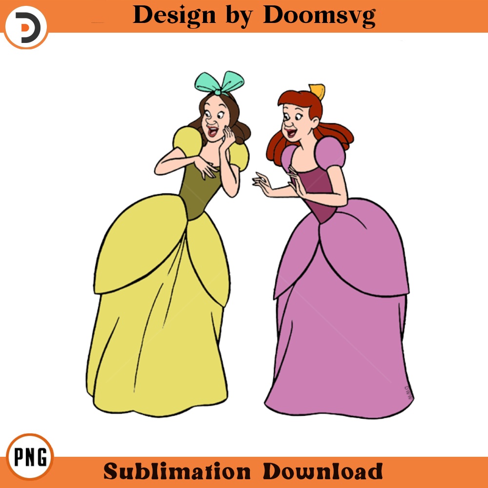 SH142-Anastasia Drizella Cartoon Clipart Download, PNG Download Cartoon Clipart Download, PNG Download.jpg