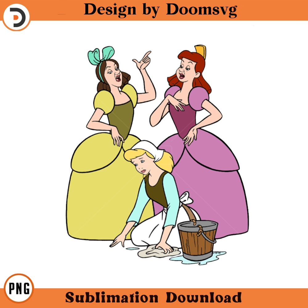 SH143-Anastasia Drizella Cartoon Clipart Download, PNG Download Cartoon Clipart Download, PNG Download.jpg