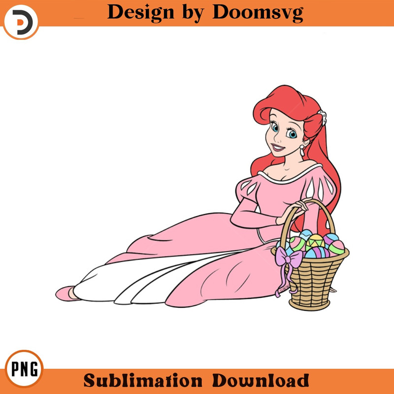 SH161-Ariel Easter Cartoon Clipart Download, PNG Download Cartoon Clipart Download, PNG Download.jpg