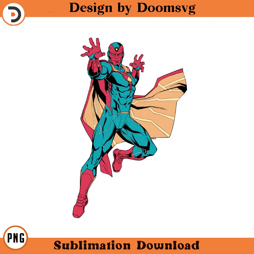 SH210-Avengers Vision Cartoon Clipart Download, PNG Download Cartoon Clipart Download, PNG Download.jpg