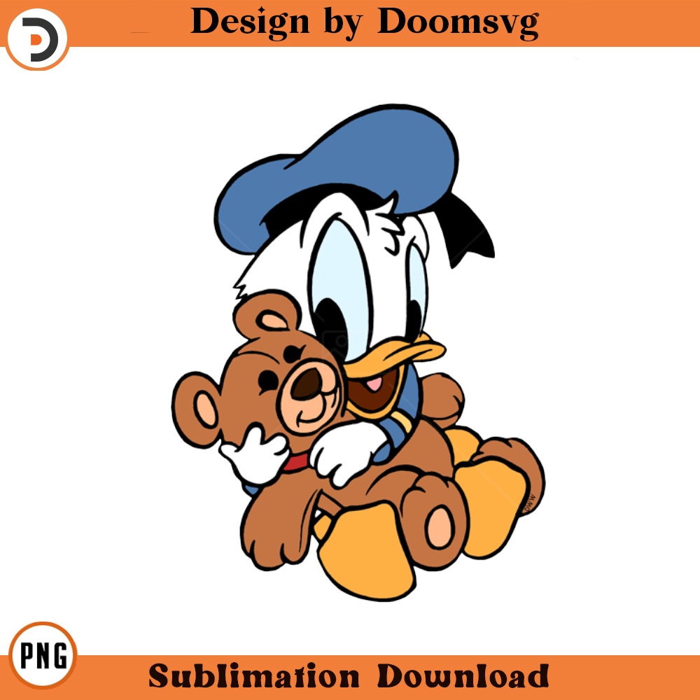 SH251-Baby Donald Cartoon Clipart Download, PNG Download Cartoon Clipart Download, PNG Download.jpg