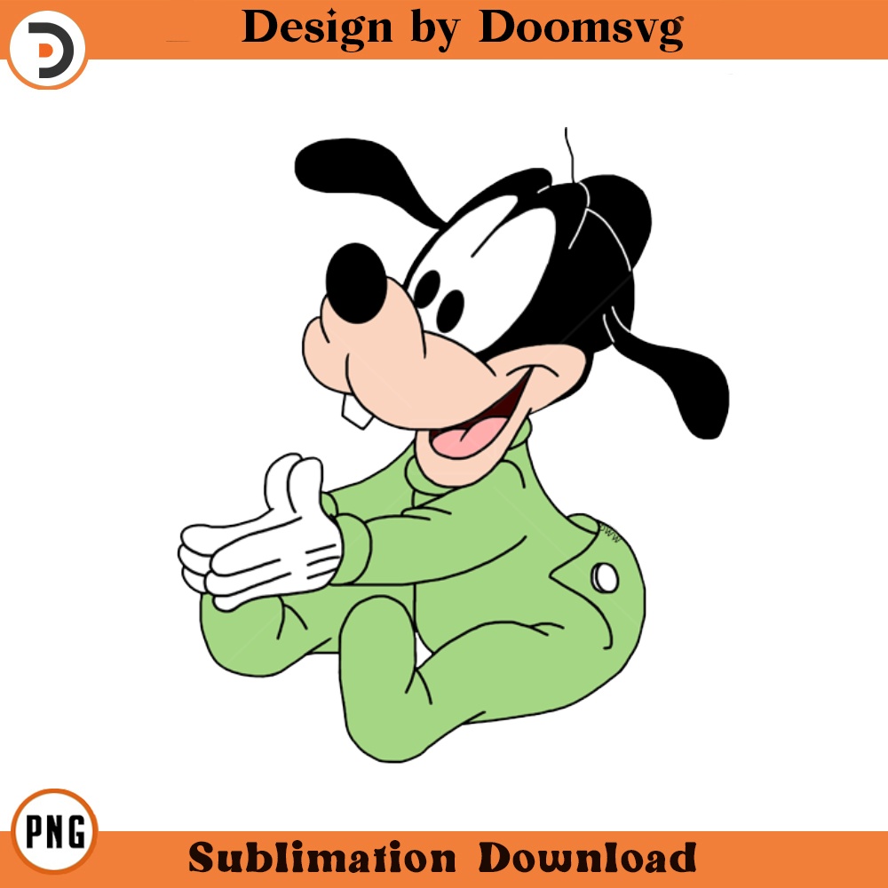SH266-Baby Goofy Cartoon Clipart Download, PNG Download Cartoon Clipart Download, PNG Download.jpg