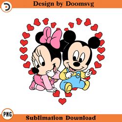 baby mickey minnie love cartoon clipart download, png download cartoon clipart download, png download