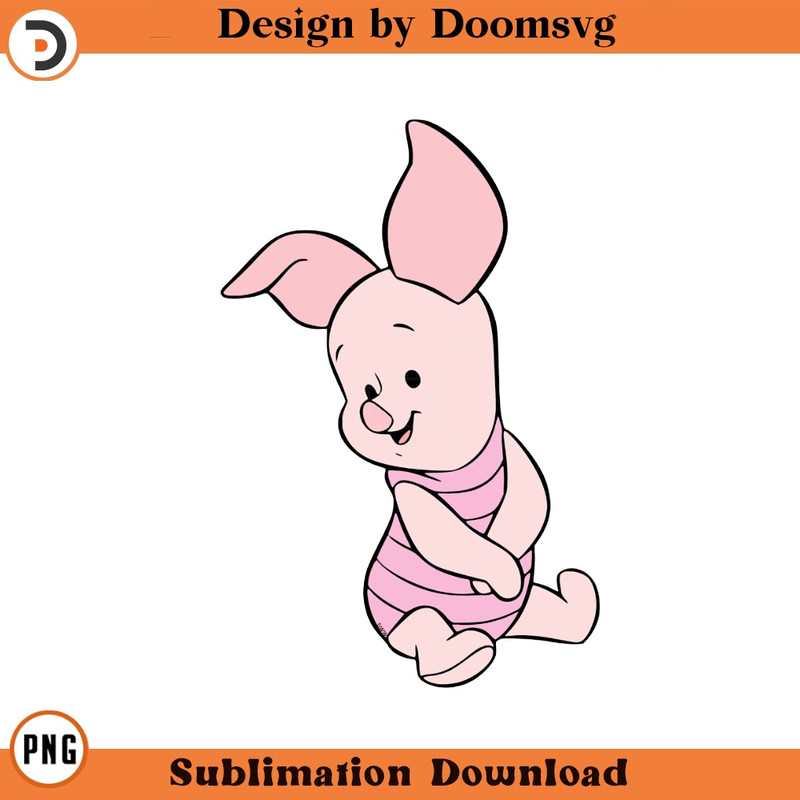 SH317-Baby Piglet Cartoon Clipart Download, PNG Download Cartoon Clipart Download, PNG Download.jpg