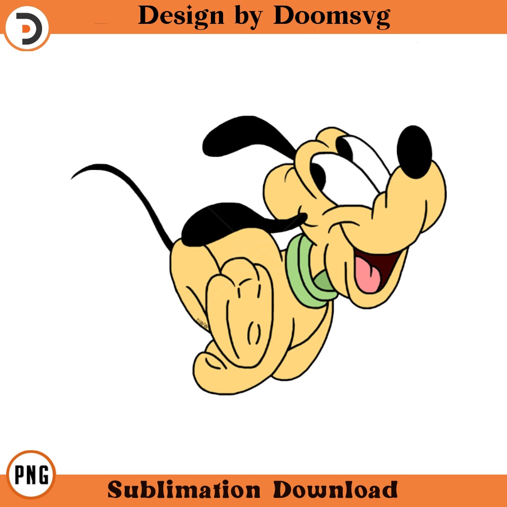 SH322-Baby Pluto Cartoon Clipart Download, PNG Download Cartoon Clipart Download, PNG Download.jpg