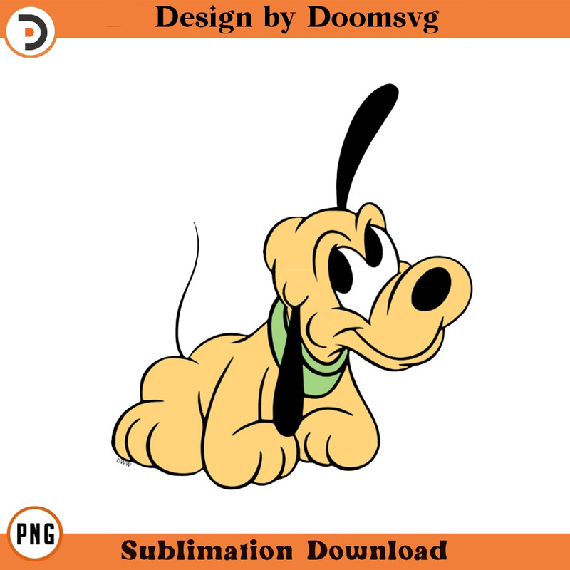 SH325-Baby Pluto Cartoon Clipart Download, PNG Download Cartoon Clipart Download, PNG Download.jpg