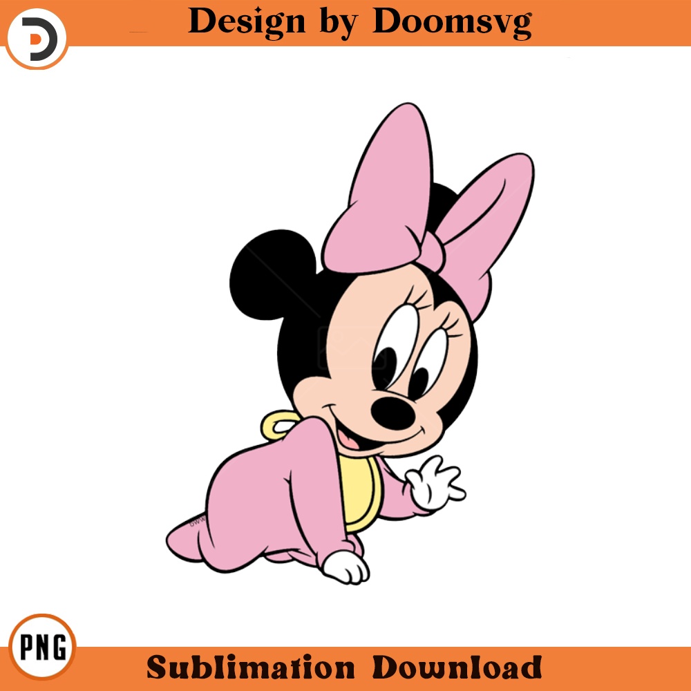 SH358-Babyminnie Cartoon Clipart Download, PNG Download Cartoon Clipart Download, PNG Download.jpg