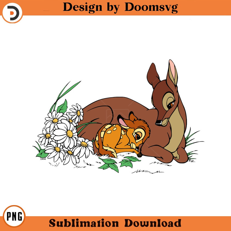 SH370-Bambi Mother Cartoon Clipart Download, PNG Download Cartoon Clipart Download, PNG Download.jpg