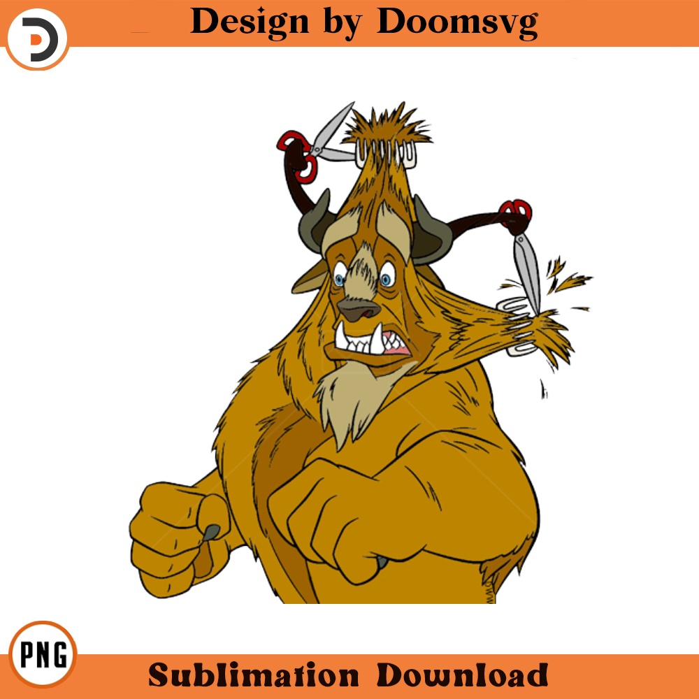 SH382-Beast Groomed Cartoon Clipart Download, PNG Download Cartoon Clipart Download, PNG Download.jpg