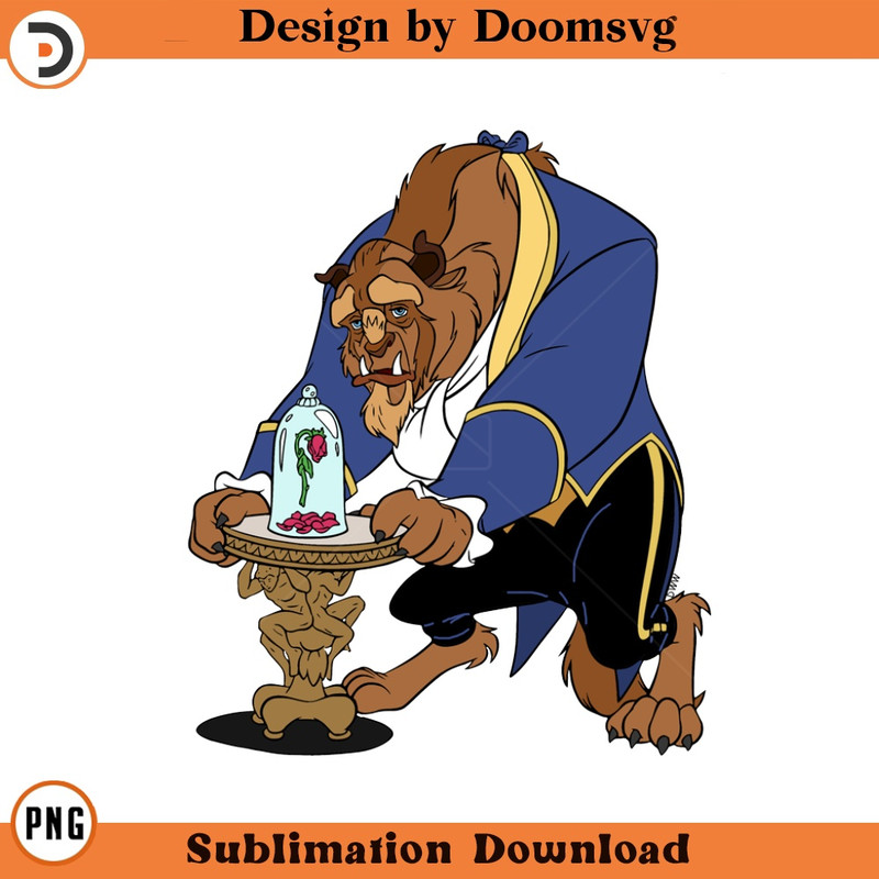 SH388-Beast Rose Cartoon Clipart Download, PNG Download Cartoon Clipart Download, PNG Download.jpg