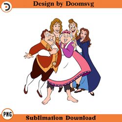 beauty and the beast ending cartoon clipart download, png download cartoon clipart download, png download