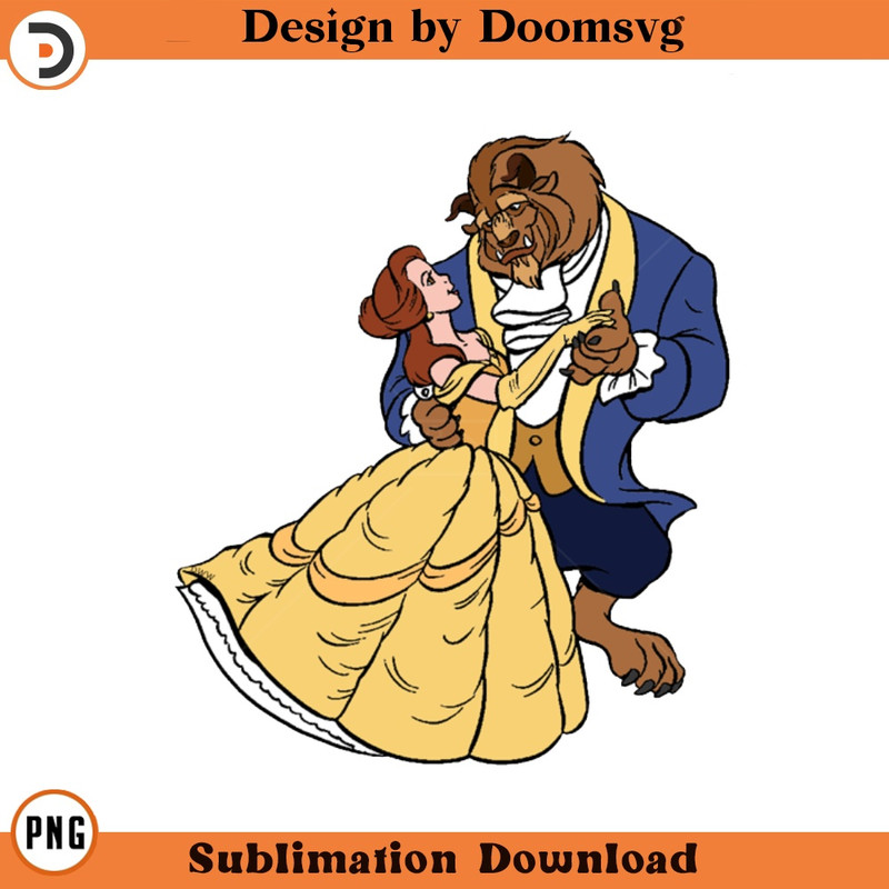 SH430-Belle Beast Cartoon Clipart Download, PNG Download Cartoon Clipart Download, PNG Download.jpg
