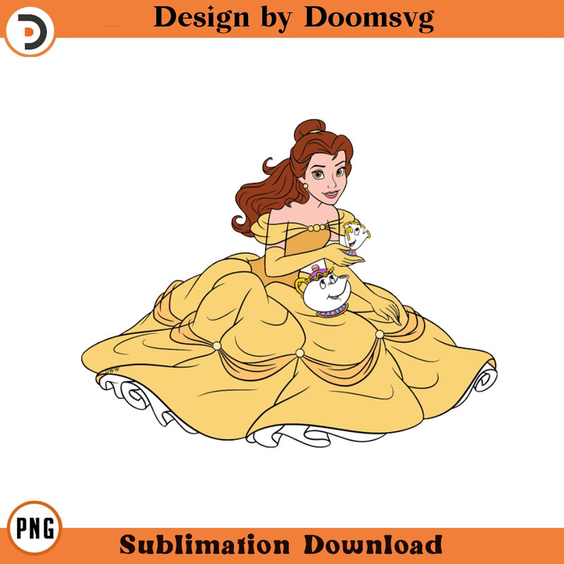 SH462-Belle Chip Potts Cartoon Clipart Download, PNG Download Cartoon Clipart Download, PNG Download.jpg