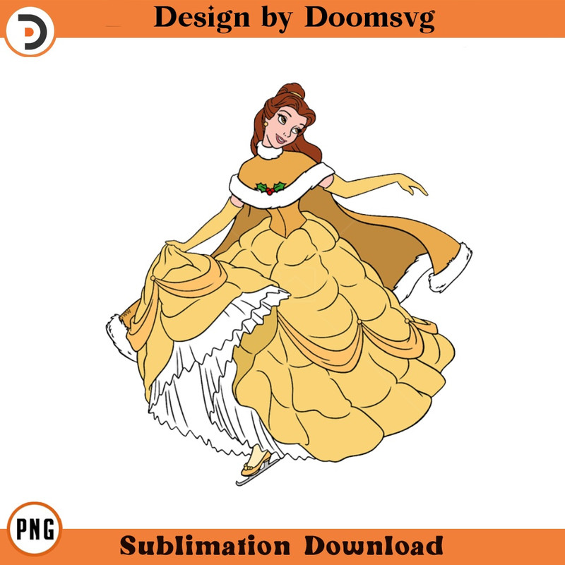 SH470-Belle Christmas Cartoon Clipart Download, PNG Download Cartoon Clipart Download, PNG Download.jpg