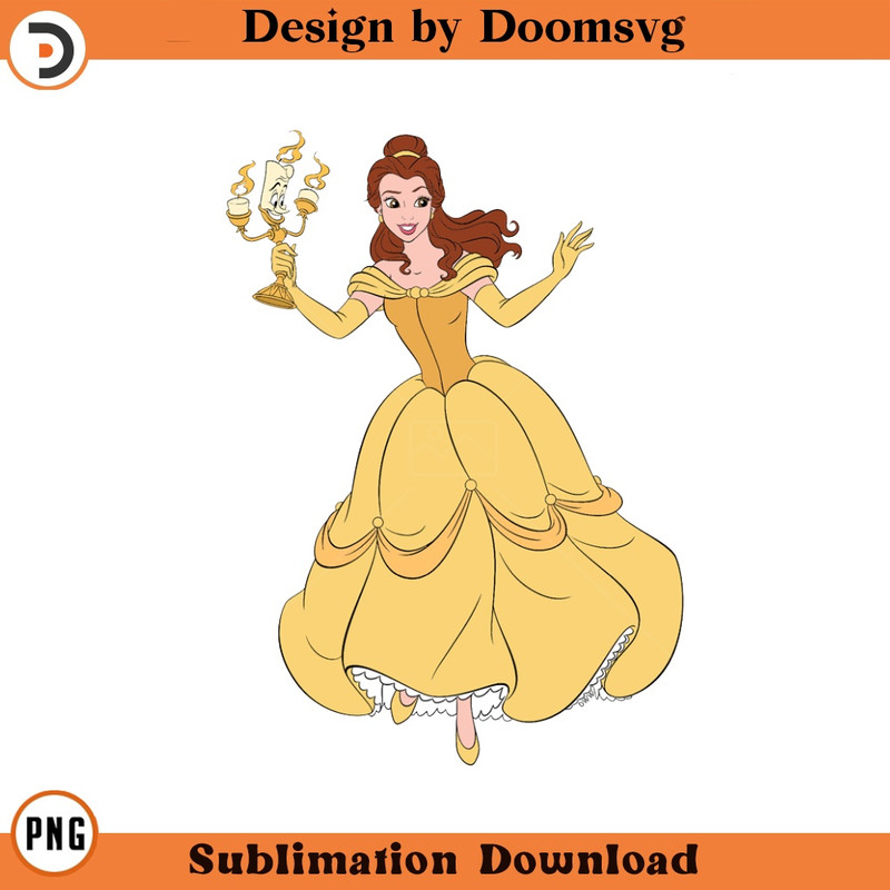 SH501-Belle Lumiere Cartoon Clipart Download, PNG Download Cartoon Clipart Download, PNG Download.jpg