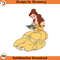 SH528-Belle Reading Cartoon Clipart Download, PNG Download Cartoon Clipart Download, PNG Download.jpg