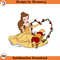 SH549-Belle Valentine Heart Cartoon Clipart Download, PNG Download Cartoon Clipart Download, PNG Download.jpg