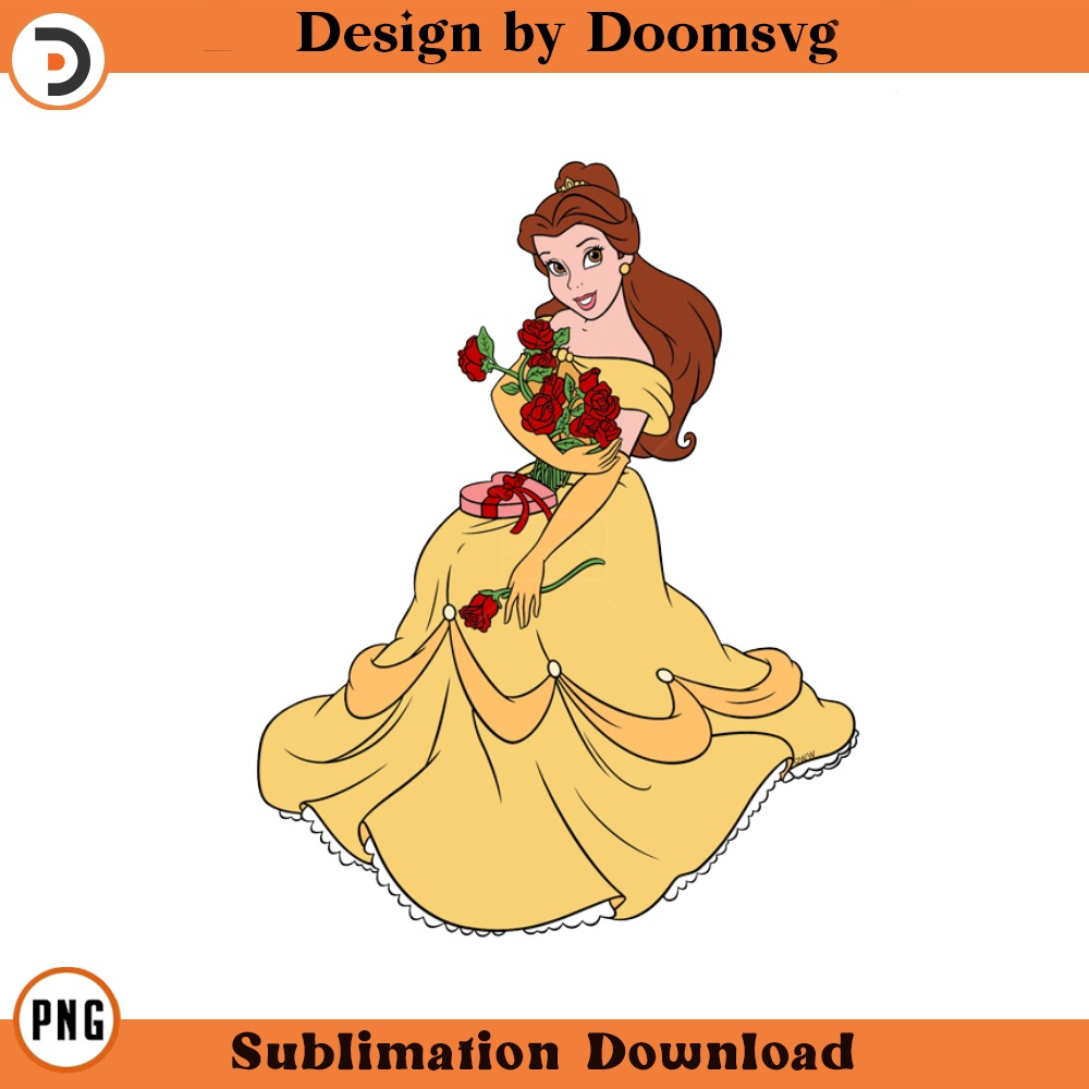 SH551-Belle Valentine Cartoon Clipart Download, PNG Download Cartoon Clipart Download, PNG Download.jpg
