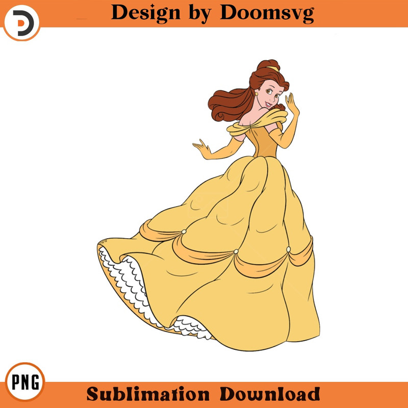 SH554-Belle Waving Cartoon Clipart Download, PNG Download Cartoon Clipart Download, PNG Download.jpg