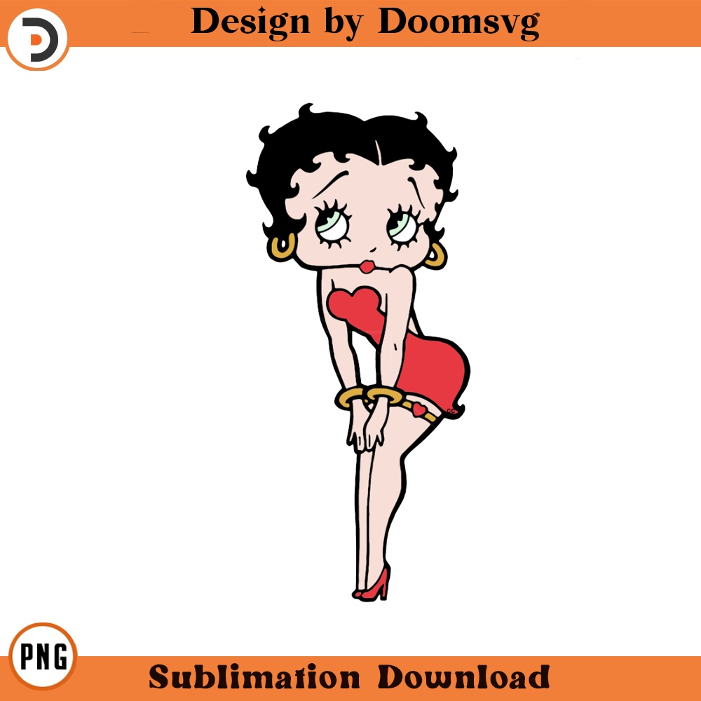 SH594-Betty Boop Cartoon Clipart Download, PNG Download Cartoon Clipart Download, PNG Download.jpg